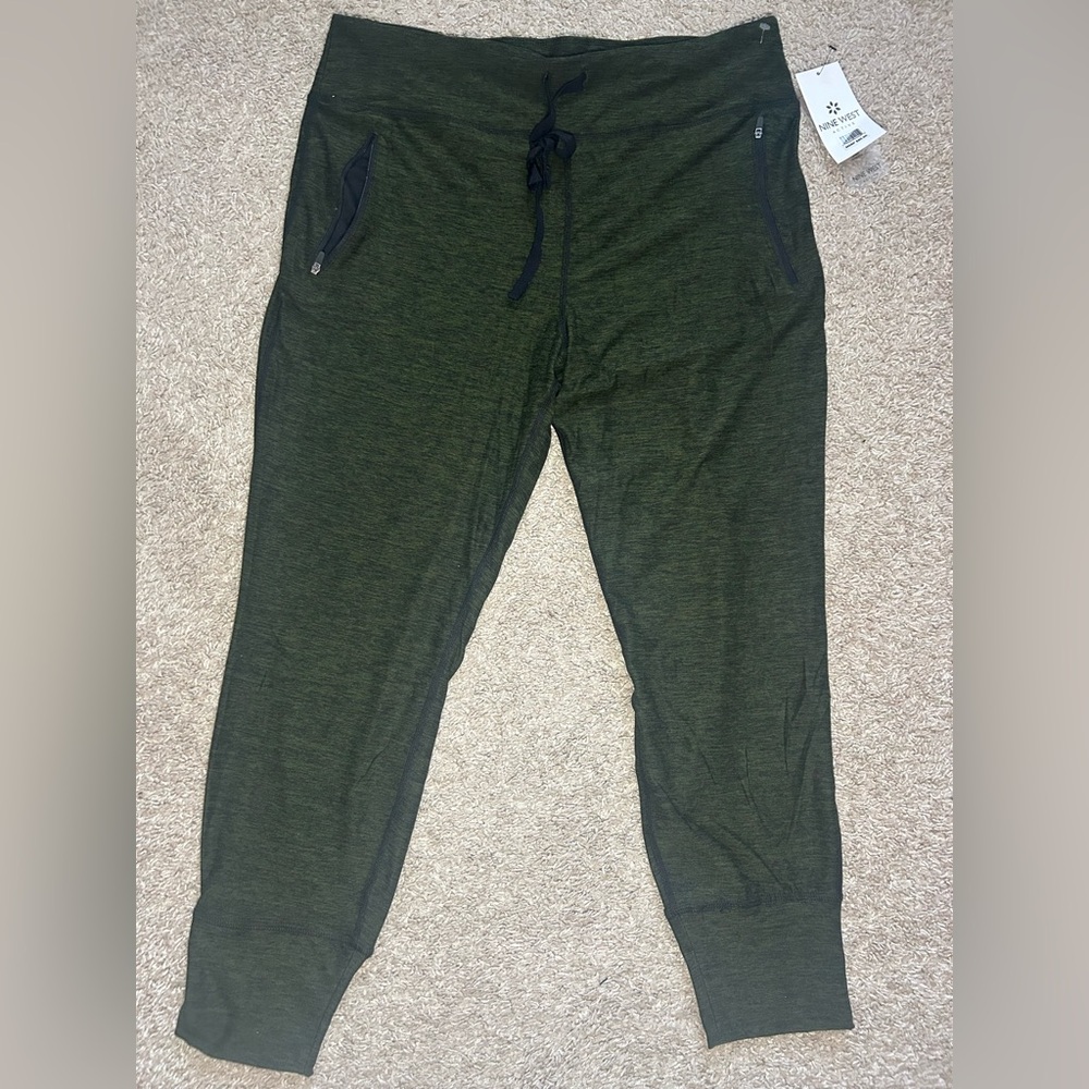 Nine West Olive Jogger Pants
